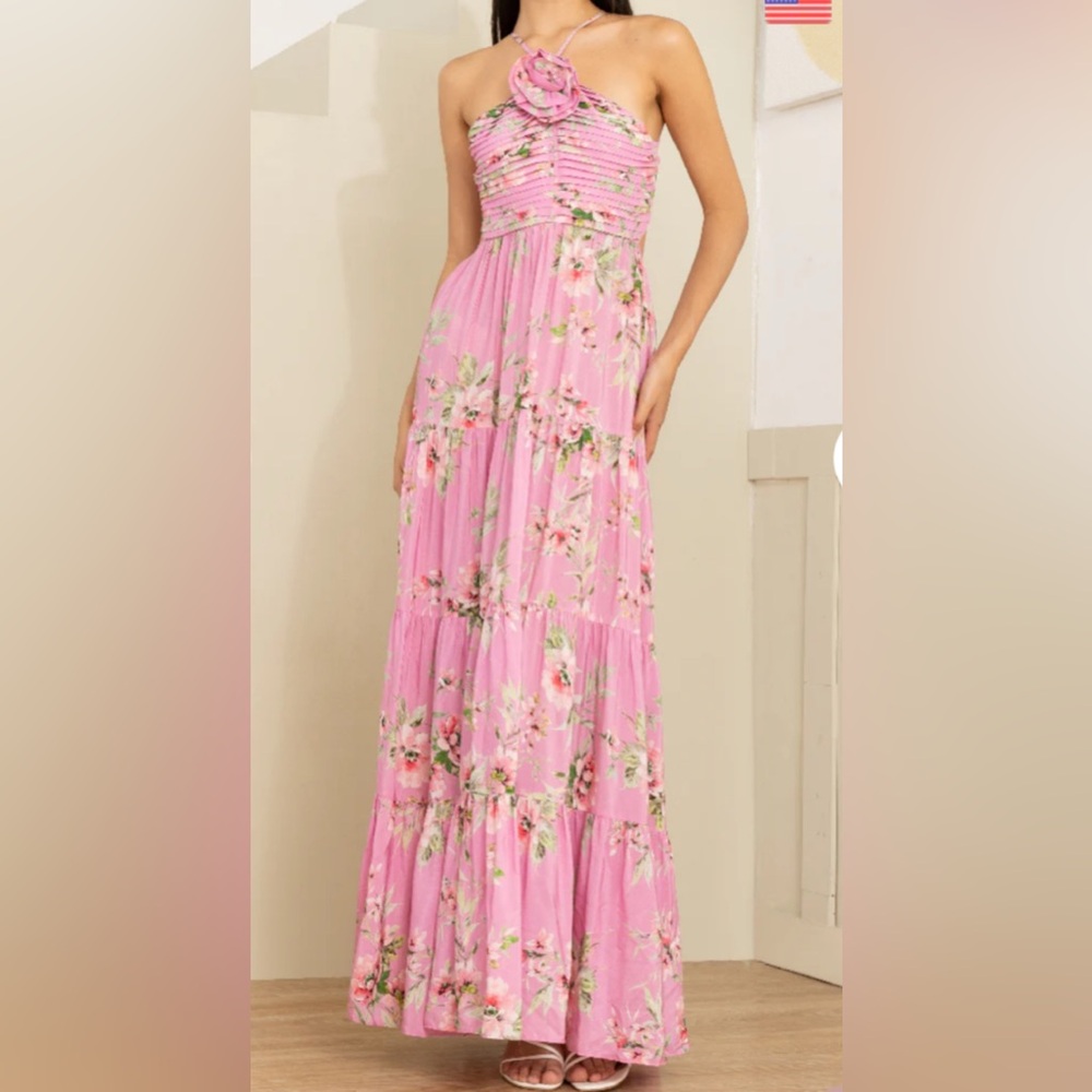 Yumi Kim pink maxi dress